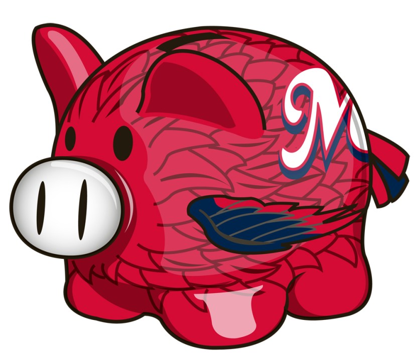 Redbirds Piggy Bank (2,000 fans)